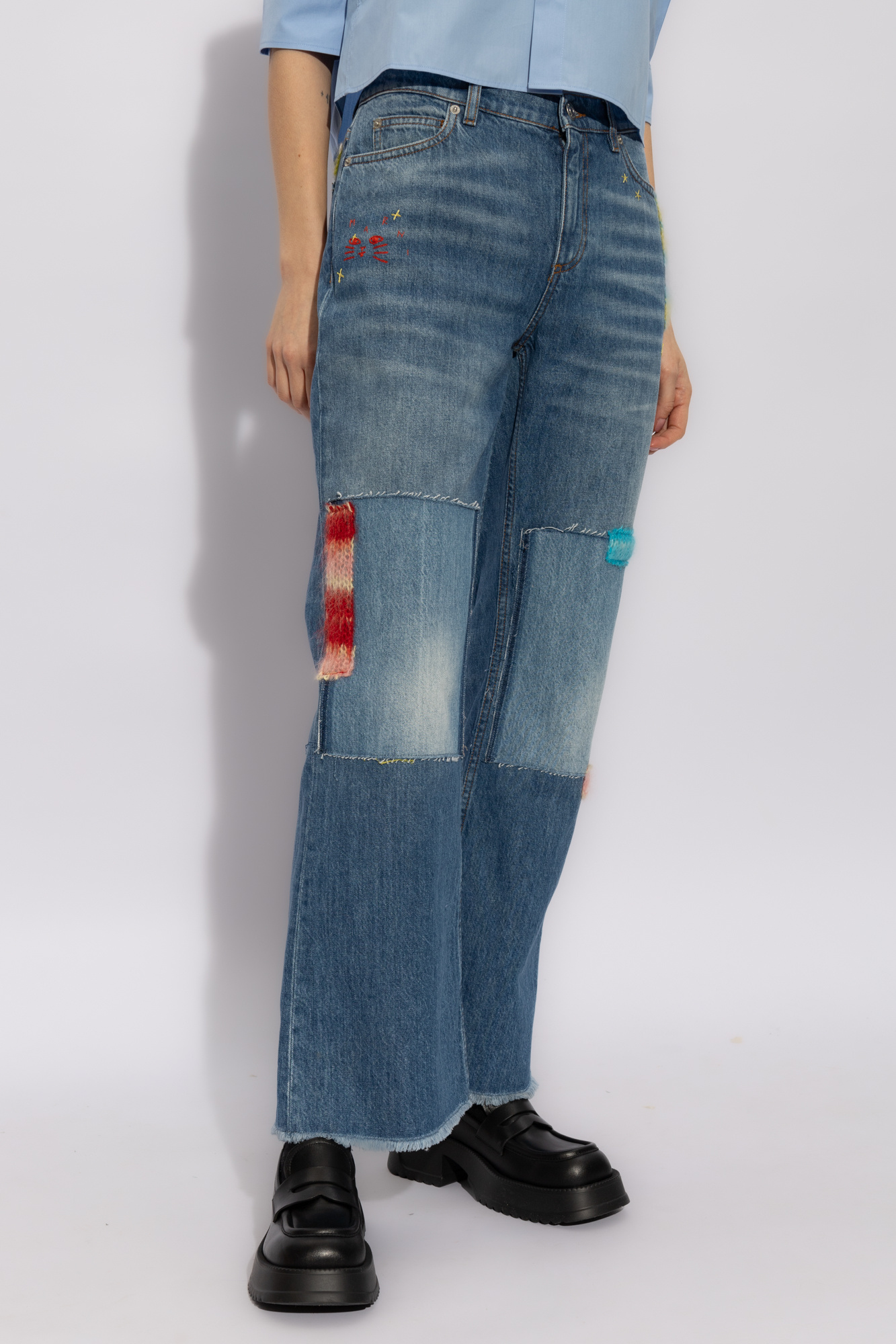 Marni Jeans with patches | Women's Clothing | Vitkac